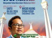 Ribuan Jamaah Dzikir dan Doa Bersama BKPRMI Gowa, Darmawangsyah Muin Sampaikan Niat Maju Pilkada Gowa