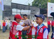 Latihan Gabungan PMR Madya dan Wira di Markas PMI Kabupaten Soppeng