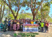 Satgas Yonkav 6/Naga Karimata Berikan Penyuluhan Kesehatan Di Perbatasan