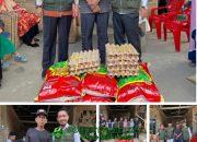 Komunitas 2000 Berbagi, KUA Mapilli dan DWP KUA Mapilli Salurkan Sembako untuk Korban Kebakaran