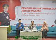 Staf Sekretariat DPRD Provinsi Sulawesi Barat mengikuti Pembinaan dan Pengembangan Jaringan Dokumentasi dan Informasi Hukum (JDIH)