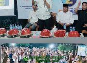 H Suwardi Haseng Cabup Soppeng nomor urut 2 Gaungkan Program unggulannya yang Pro Rakyat di Hadapan Ratusan Masyarakat Desa Jampu