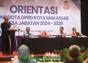 Pjs Wali Kota Makassar Hadiri Penutupan Orientasi Anggota DPRD Kota Makassar 2024-2029
