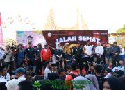 Pjs Wali Kota Arwin Azis Ikut Meriahkan Jalan Sehat HUT Sulsel Bersama Pj Gubernur Prof Zudan dan Ribuan Masyarakat