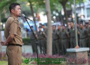 Apel Pagi, Pjs Wali Kota Bahas Gerakan Sabtu Bersih, Optimalisasi APBD Hingga Netralitas ASN