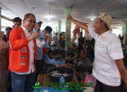 Calon Gubernur Sulsel Nomor Urut 1 Danny Pomanto Kunjungi Pasar Cabenge