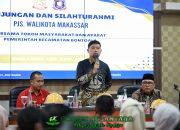 Pjs Wali Kota Arwin Azis Silaturahmi di Kecamatan Bontoala, Tekankan Netralitas Sambut Pilkada