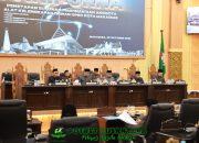 Pj Sekda Makassar Irwan Adnan Hadiri Paripurna Penetapan Susunan Pimpinan dan Anggota AKD DPRD Makassar