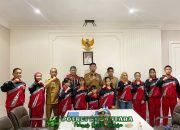 Andi Arwin Azis Beri Semangat Atlet Muda Tim Taekwondo Balaikota Makassar Menuju KBPP Polri Jatim Cup