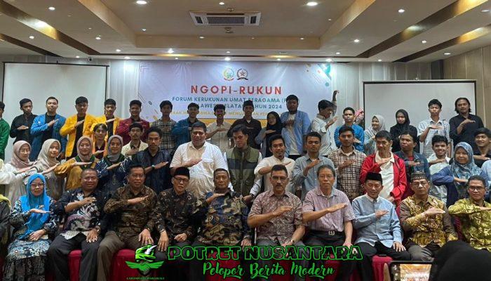 NGOPI BERSAMA MAHASISWA, FKUB SULSEL DISKUSI PEMILUKADA DAMAI