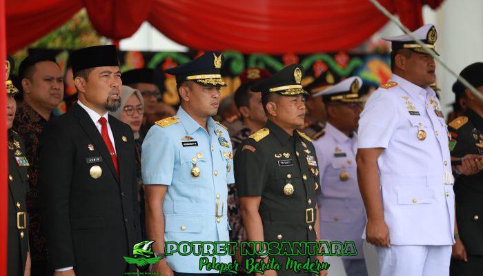 Pjs Wali Kota Makassar Arwin Azis Hadiri Sertijab Komandan Lantamal VI