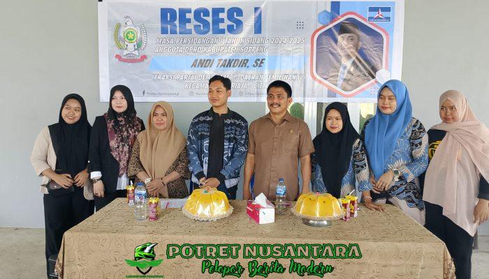 Andi Takdir, Gelar Reses Pertama Masa Sidang 2024/2025 di Kelurahan Appanang: Antusias Masyarakat Membeludak