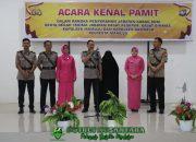 IPTU Alamsyah Resmi Jabat Kasat Polair Polres Mateng, Setelah Mengikuti Acara Kenal Pamit di Polresta Mamuju