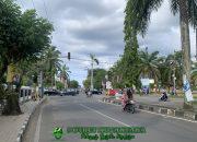 Lampu Lalu Lintas Persimpangan Jl. Ahmad Kirang Mamuju Rusak, Pengendara Keluhkan Potensi Kecelakaan