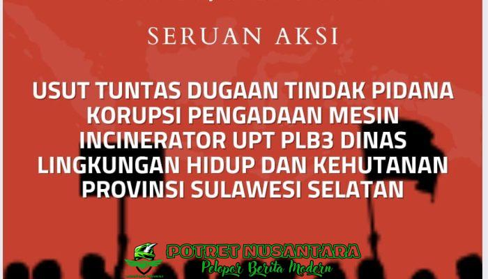 Pengadaan Mesin Invenerator Dinilai Tak Wajar, Polda Sulsel Diminta Segera Periksa DLHK Sulsel