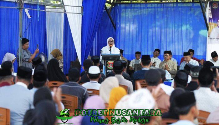 Bupati Mamuju Gelar Safari Ramadhan di Kecamatan Mamuju, Ingatkan Pentingnya Kebersihan Lingkungan