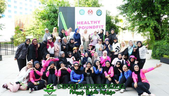 Healthy Pound Fit Fun: Saat Melinda Aksa Satukan Semangat Sehat dan Silaturahmi