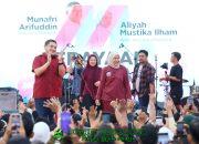 Gembira Bersama, Appi-Aliyah Sampaikan Terima Kasih ke Tim Pejuang