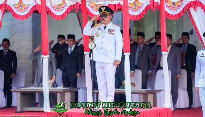 SDK Pimpin Upacara Hari Otonomi Daerah ke-29 di Sulbar, Tekankan Pentingnya Sinergi Pusat dan Daerah
