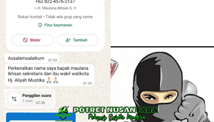 Waspada Modus Baru: Penipu Gunakan Nama Pejabat Makassar Minta Transfer Uang