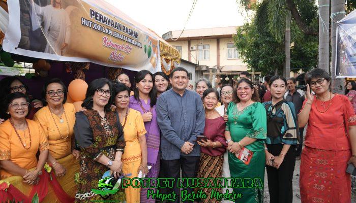 Wali Kota Munafri Hadiri Perayaan Hari Raya Paskah dan HUT XXII KPI Gereja Toraja
