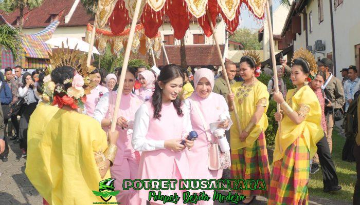 Istri Wakil Presiden RI Selvi Ananda Dukung Pelestarian Budaya di Makassar bersama Wali Kota dan Wawali