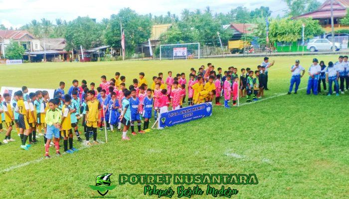 Gairahkan Sepak Bola Usia Dini, Liga Anak Mario Cup I Resmi Bergulir di Soppeng