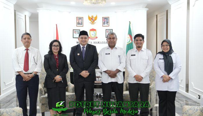 Perkuat Sinergi, Pemkot Makassar Gandeng Kemenham Sulsel Tangani Isu HAM