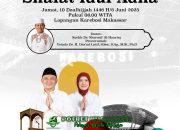 Pemkot Makassar Gelar Salat Iduladha di Karebosi dengan Imam Besar Makkah dan Khatib Ustadz Das’ad Latif