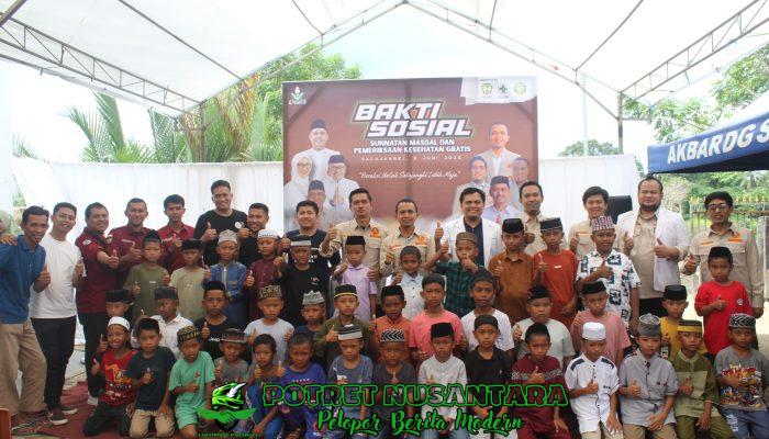 Aksi Senyap, Dampak Hebat: PM Gowa dan Dinkes Bawa Haru Lewat Sunatan Massal Bersejarah