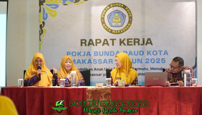 Raker Pokja Bunda PAUD Kota Makassar Tahun Anggaran 2025