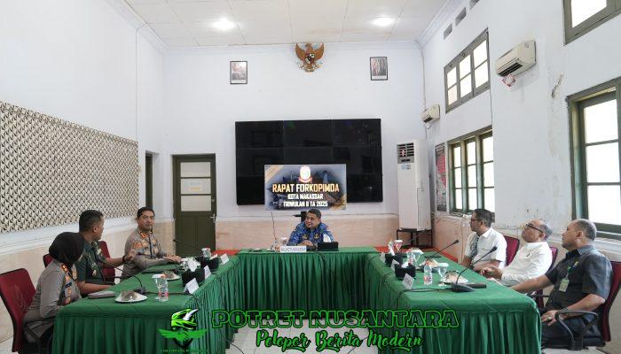 Forkopimda Makassar Bahas Isu Strategis, Munafri Dorong Sinergi Tangani Problem Sosial