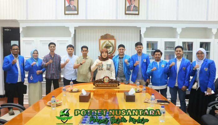 Semangat Kolaborasi, Wakil Wali Kota Makassar Sambut Hangat Audiensi DPD KNPI