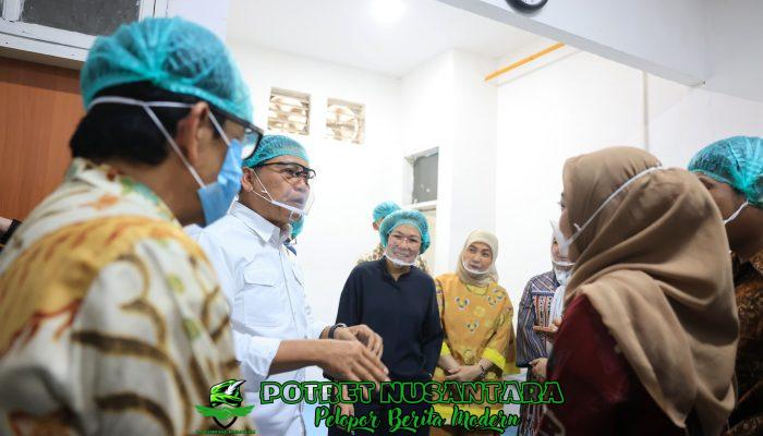 Kunjungan KSP Tinjau Dapur Makan Bergizi Gratis Didampingi Wali Kota dan Wakil Wali Kota