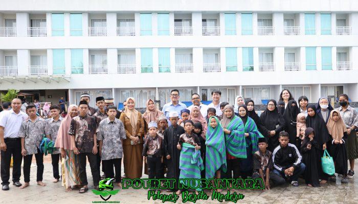 100 Anak Panti Dimuliakan Hatinya Lewat Program CSR Hotel Claro