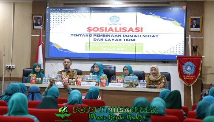 Hari Terakhir Sosialisasi Rumah Sehat dan Layak Huni TP PKK Makassar Digelar di Tiga Kecamatan