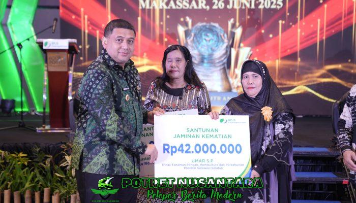 Munafri-Aliyah Bawa Makassar Jadi Contoh Nasional Perlindungan Sosial Tenaga Kerja