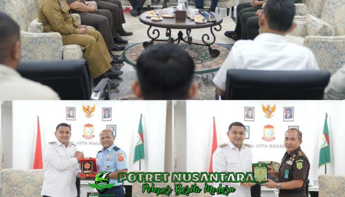 Perkuat Kolaborasi Lintas Sektor, Asisten Pidmil Kejati Sulsel Temui Wali Kota Makassar