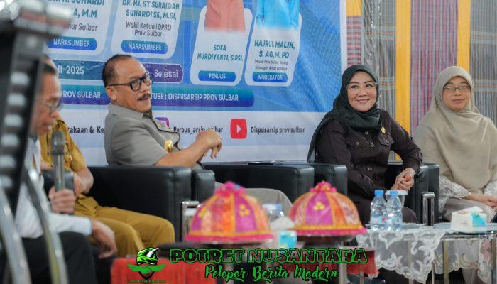 Gubernur Sulbar Ungkap Perjalanan Politik Lewat Buku “SDK Mendayung dari Hulu”