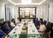 Sekda Zulkifly Terima Pengurus Gamki Sulsel: Bahas Pelaksanaan Kongres 2026