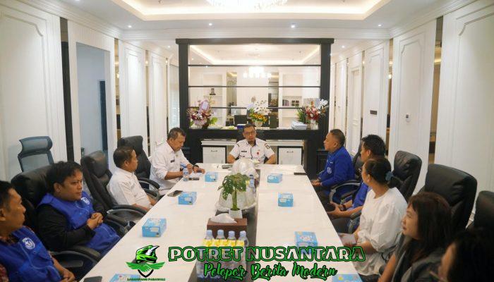 Sekda Zulkifly Terima Pengurus Gamki Sulsel: Bahas Pelaksanaan Kongres 2026