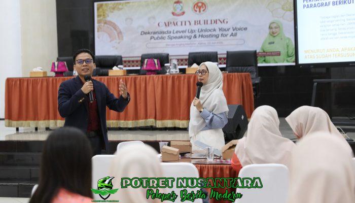 Tingkatkan Kepercayaan Diri, Dekranasda Makassar Selenggarakan Capacity Building