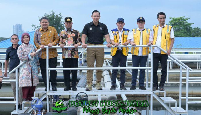 Makassar Genjot Sambungan IPAL, AHY Tinjau Langsung