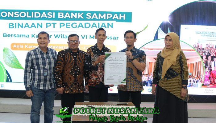 Kolaborasi Hijau, Pemkot Makassar dan Pegadaian Satukan Langkah Atasi Sampah 2029