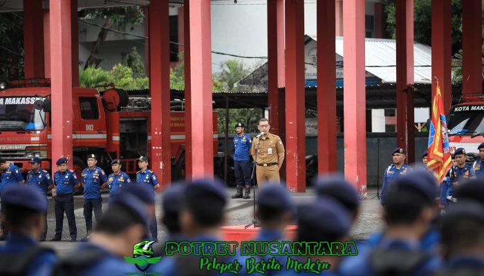 Kepala Damkarmat Makassar Resmi Berganti, Sekda Zulkifly Tekankan Pentingnya Kinerja