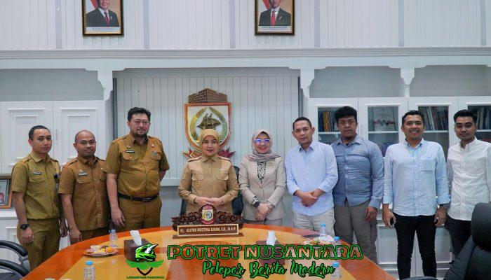 Terima Audiensi Dari PT. Bimasakti, Aliyah Mustika Ilham Tegaskan Setiap Kerja Sama Harus Sesuai Prosedur