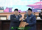 Munafri-Aliyah Hadiri Paripurna: DPRD Makassar Sahkan RPJMD, Arah Pembangunan 2025–2029 Disepakati