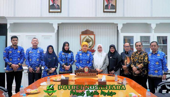 Aliyah Mustika Sambut Hangat Audiensi BPD KKLR Luwu Utara