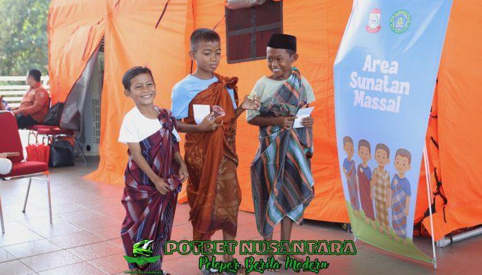 Hari Anak Nasional 2025, Pokja Bunda PAUD Hadirkan Sunat Massal