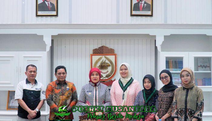 Aliyah Mustika Ilham Terima Audiensi KOHATI HMI Cabang Makassar